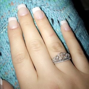 Princess ring from Kay jewelers